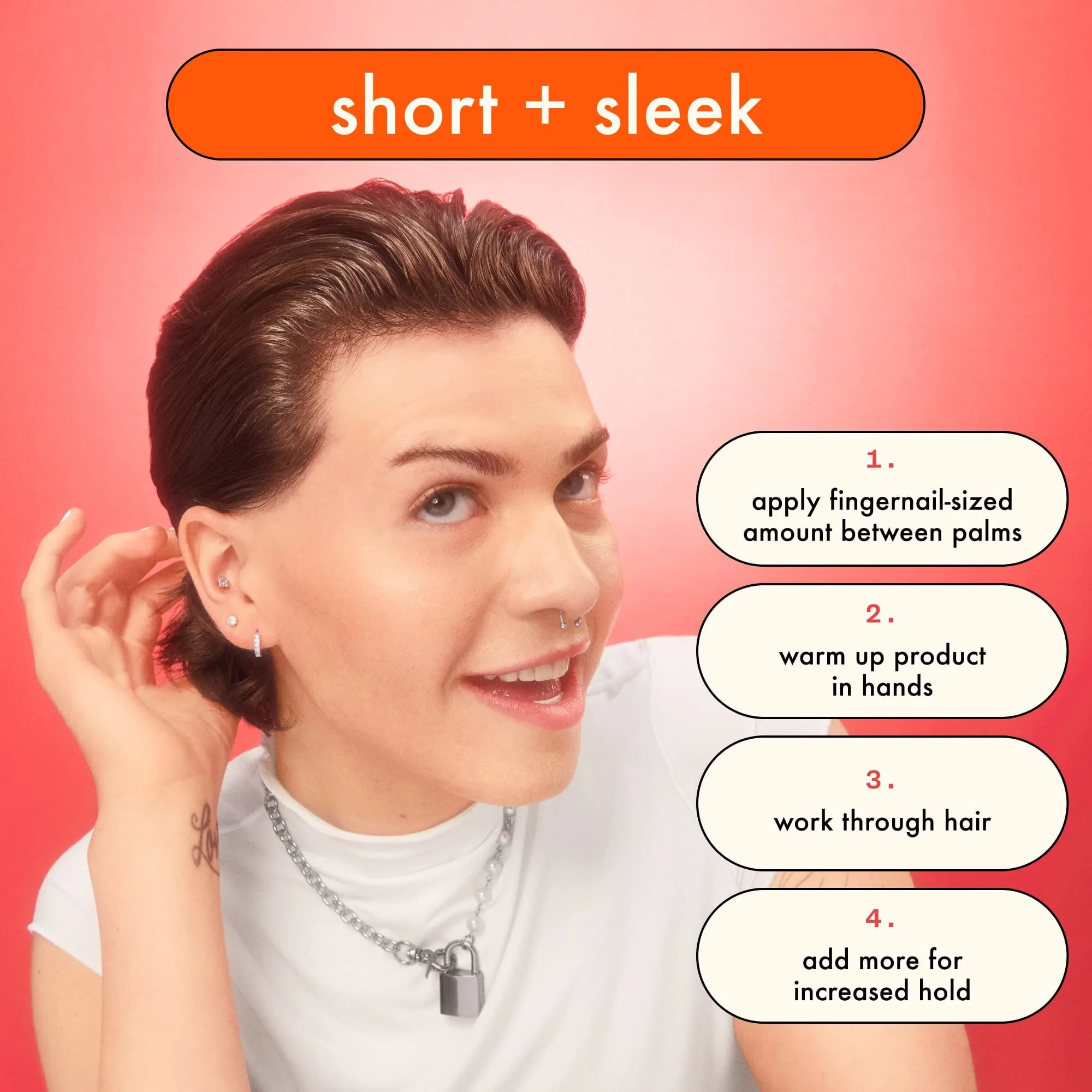 amika on lock high hold hair wax - Image 6