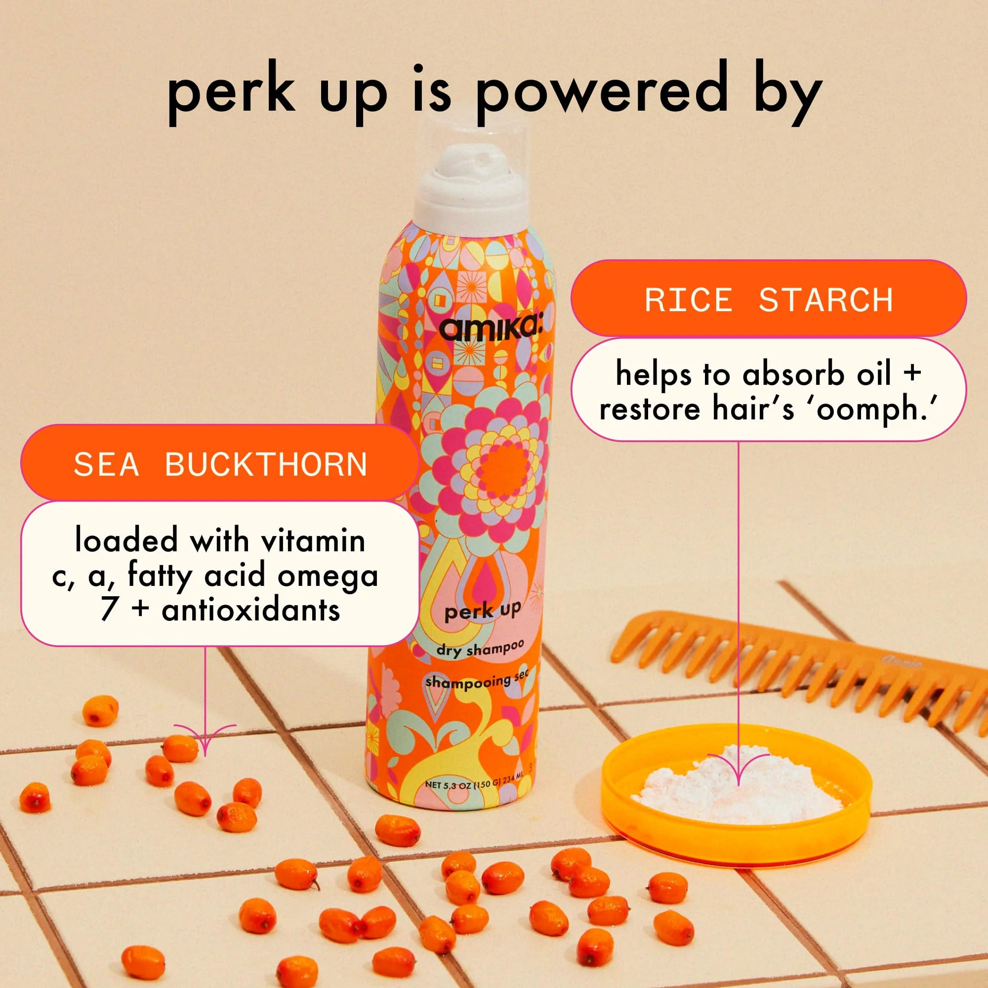 amika Perk Up Dry Shampoo, 5.3 oz. (Pack of 1) - Image 6