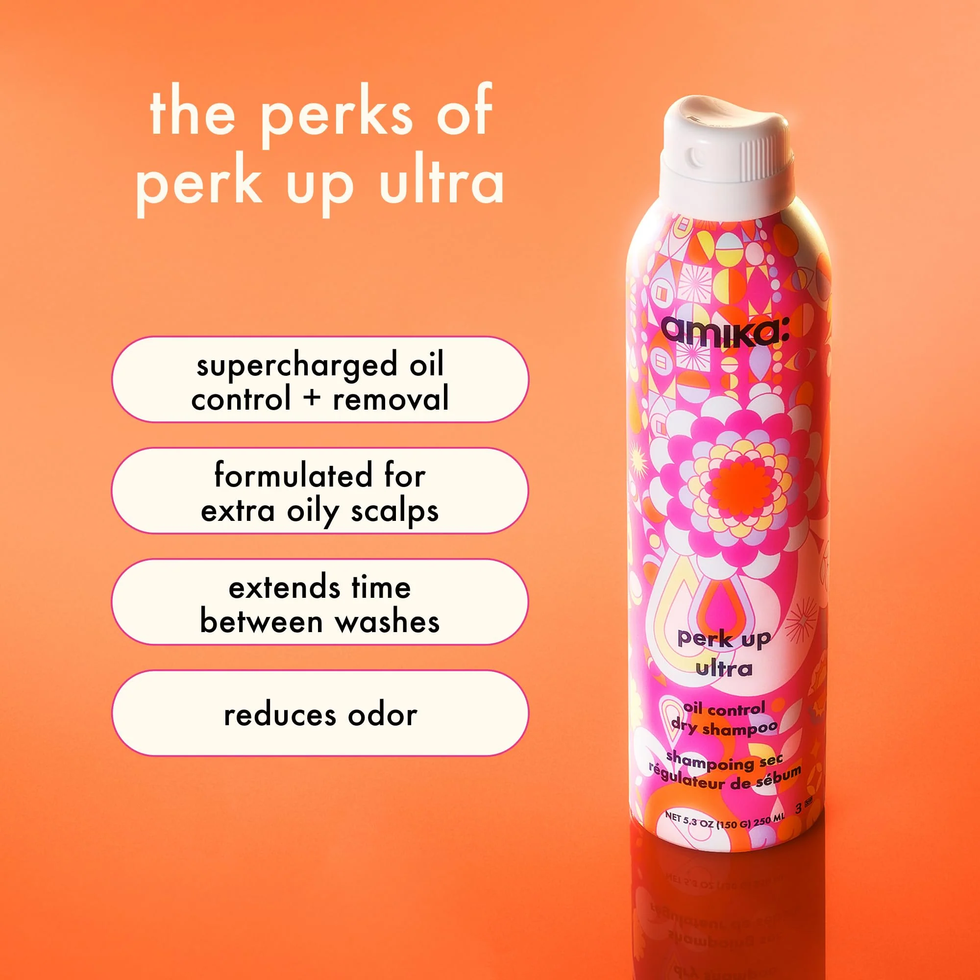 amika Perk Up Ultra Oil Control Dry Shampoo, 1.8oz - Image 11