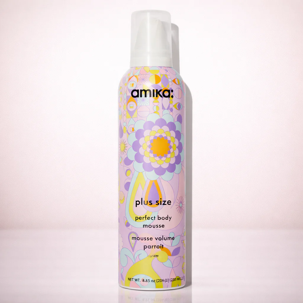amika plus size perfect body hair mousse