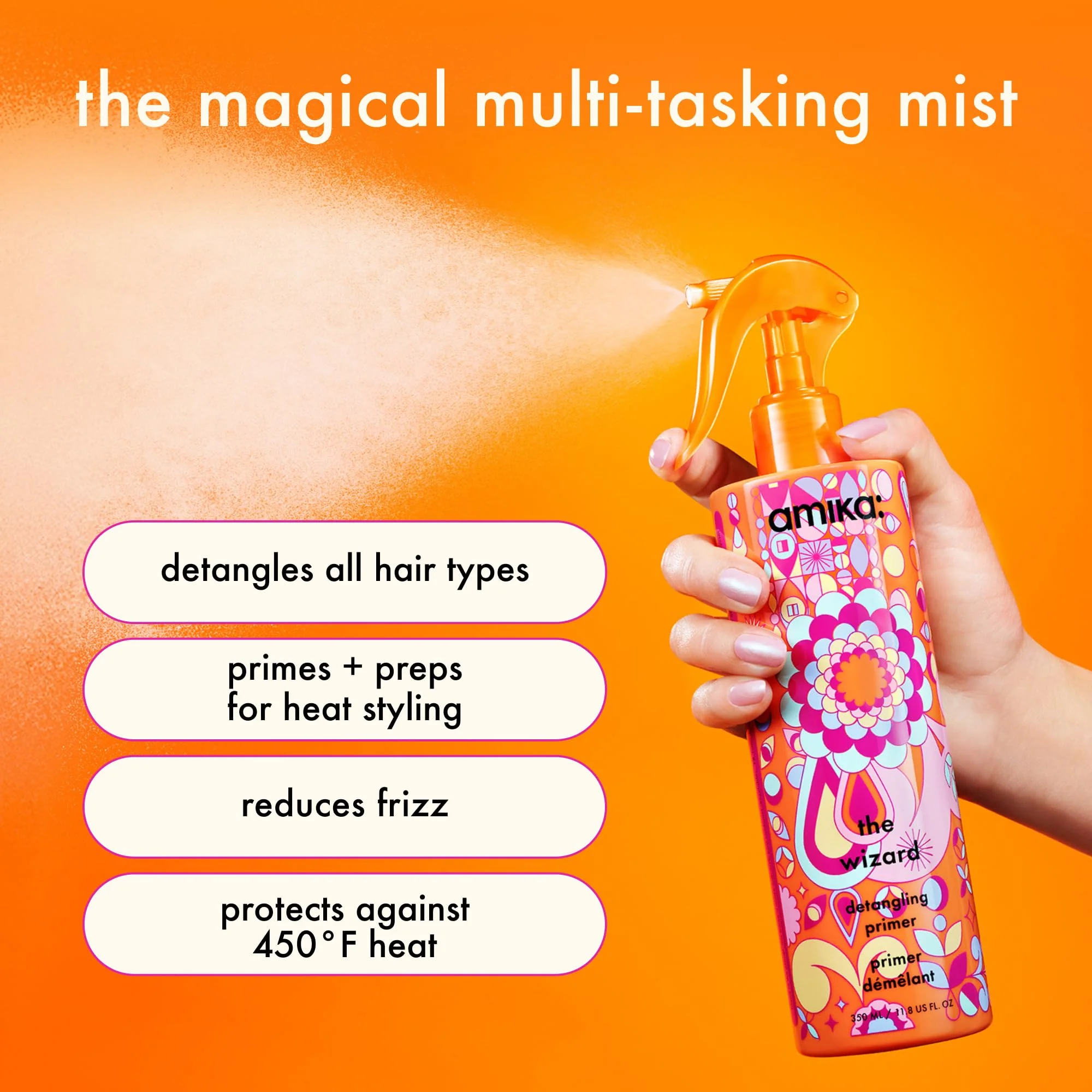 amika the wizard detangling primer, 30ml - Image 12