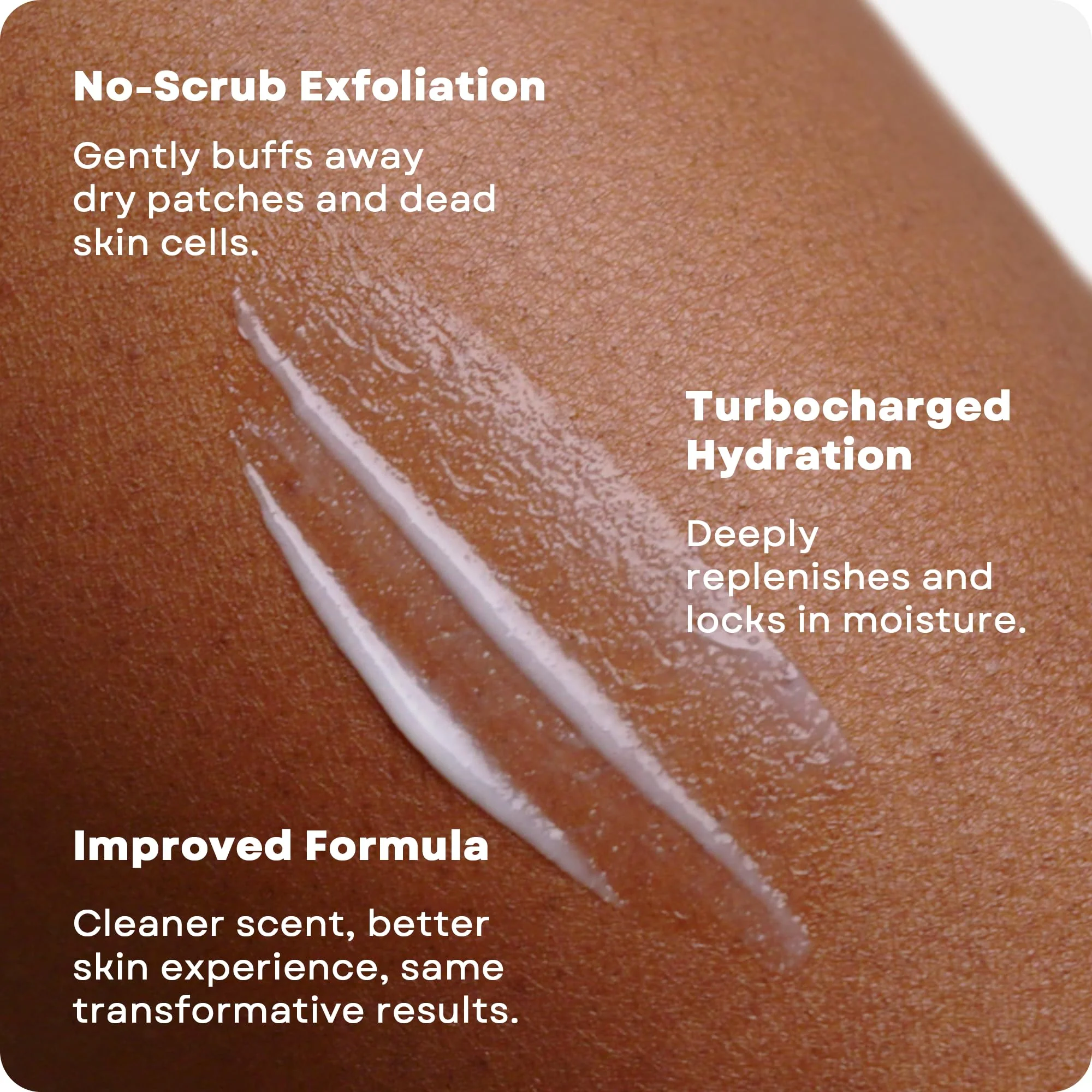 AmLactin Daily Nourish Therapeutic Body Lotion for Dry Skin - No-Scrub Exfoliator and Moisturizer 12% Lactic Acid Lotion, 14.1 oz (Packaging May Vary) - Image 4