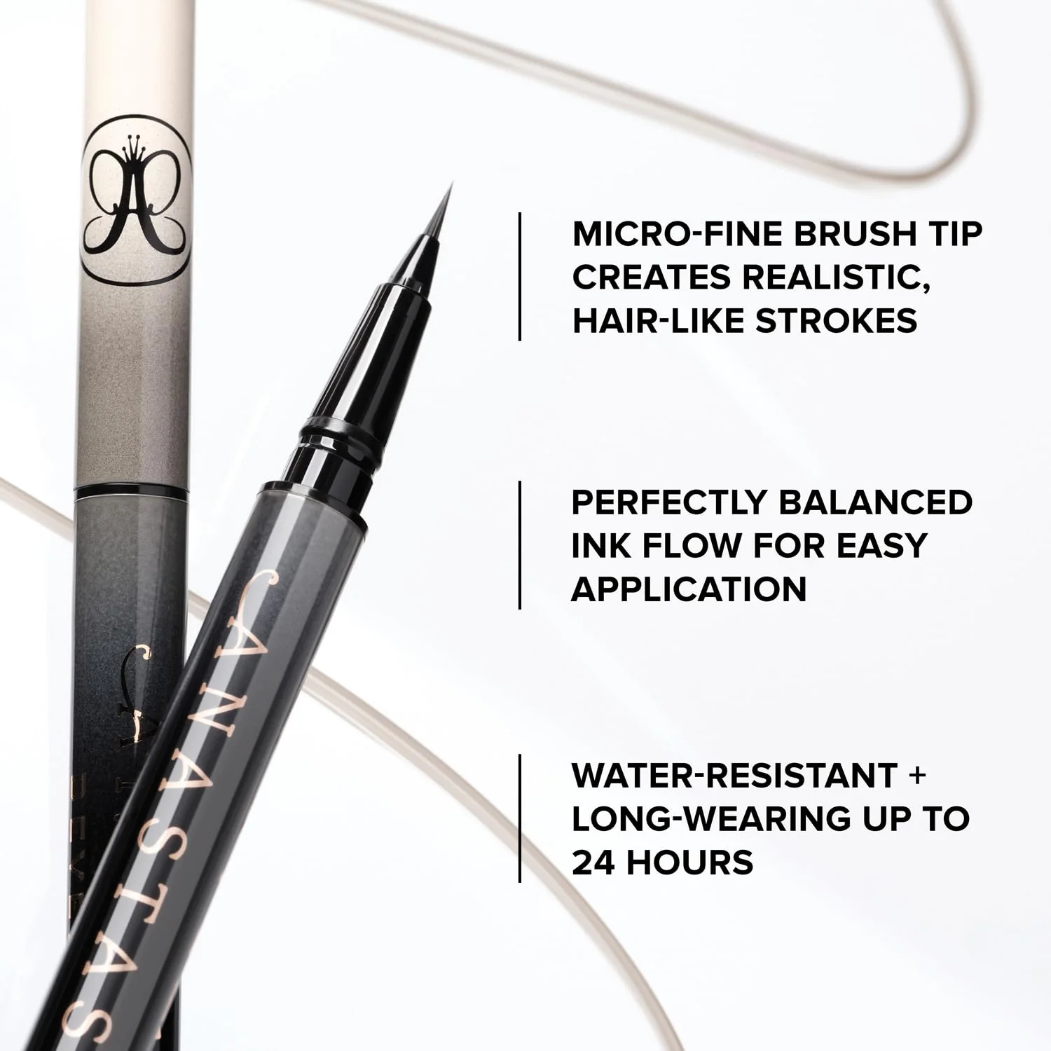 Anastasia Beverly Hills - Microstroke Brow Pen - Medium Brown - Image 8