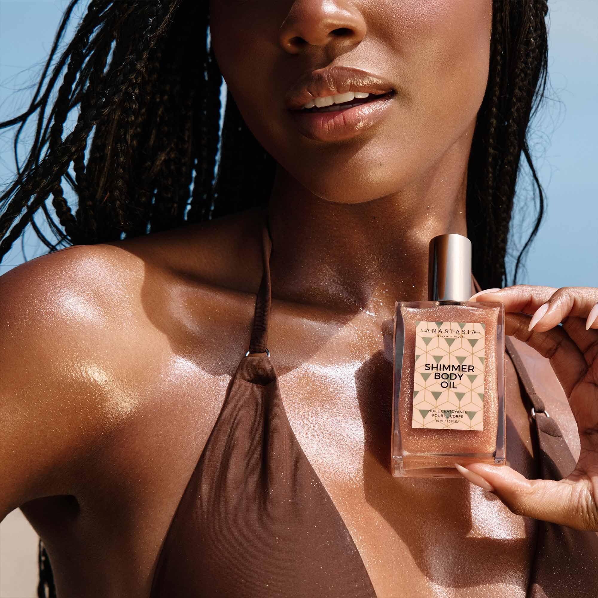 Anastasia Beverly Hills - Shimmer Body Oil - Rose Gold - Image 4
