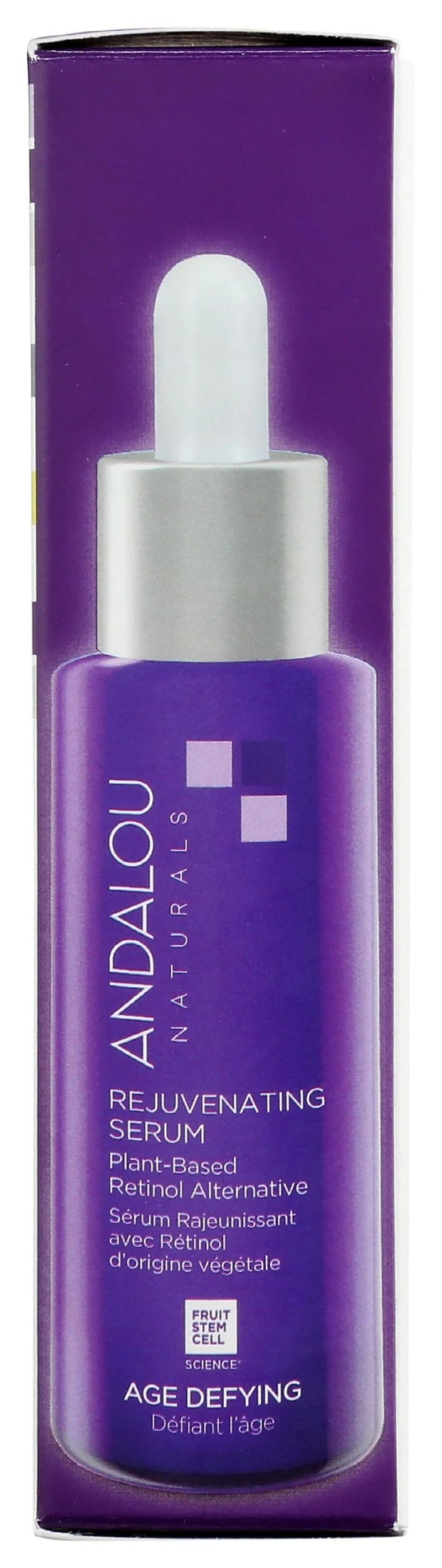 Andalou Naturals Rejuvenating Serum with Plant Based Retinol, 1 Oz - Image 6