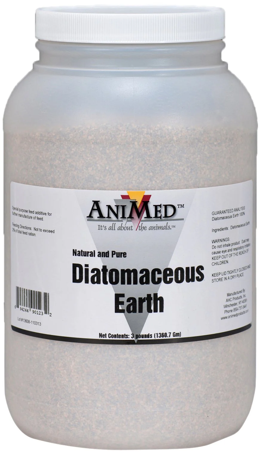 AniMed Fsf Diatomaceous Earth-Fine Multi-Species, 2.5-Pound