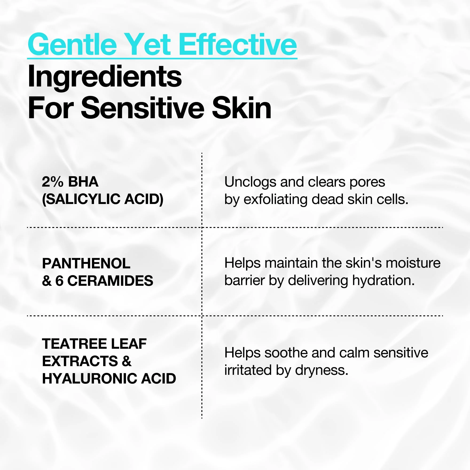 ANUA BHA 2% Gentle Exfoliating Toner, Mild Facial Exfoliant, Salicylic Acid for Pores and Sebum, Teatree Extract, Hyaluronic Acid, Ceramides (150ml / 5.07 fl.oz.) - Image 5