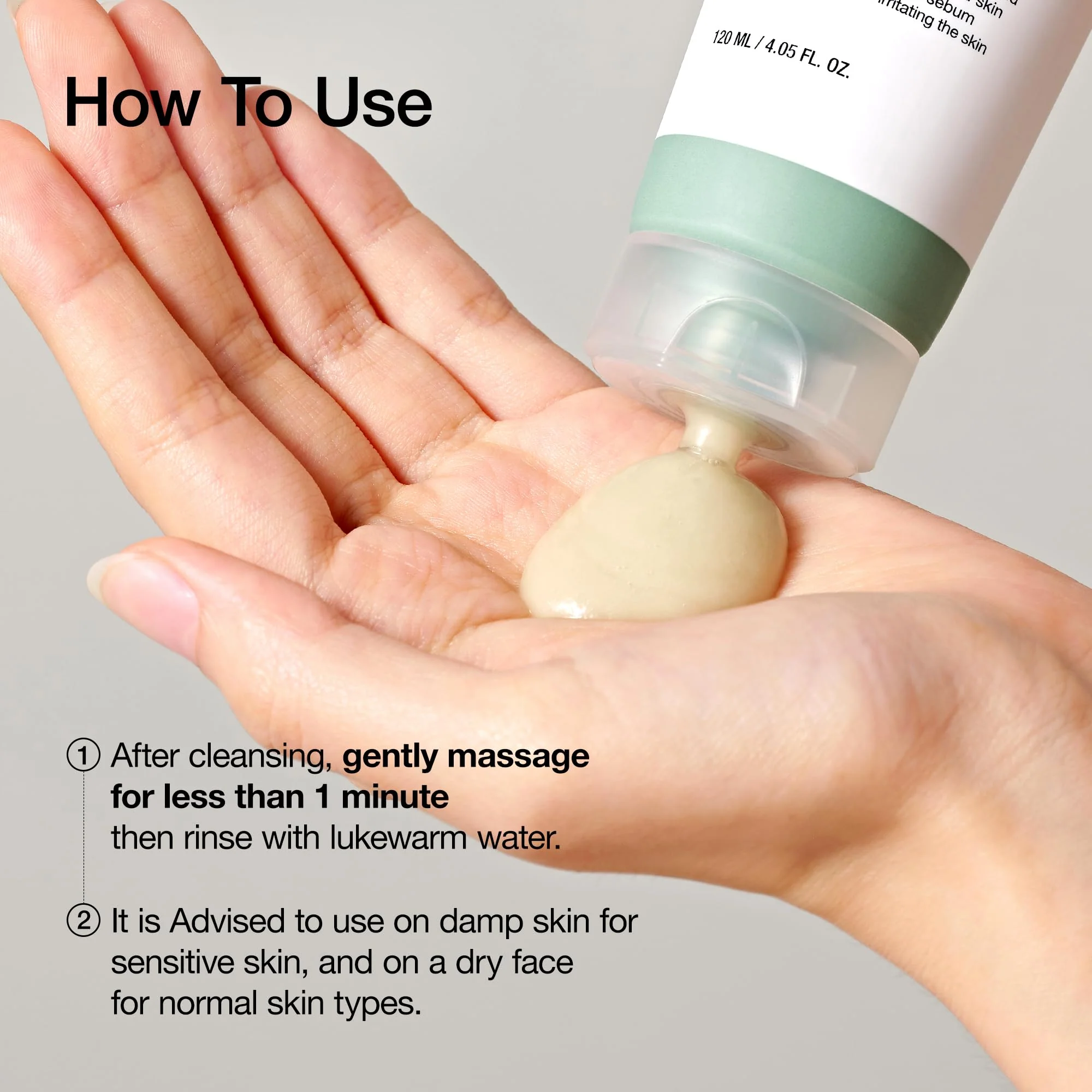 ANUA Heartleaf LHA Moisture Peeling Gel, Gentle Exfoliation, Hydrating Facial Peel, Pore Care, Dead Skin Removal, Natural Cellulose for Soothing, Vegan, Korean Skin Care (120ml/4.05 fl.oz.) - Image 4