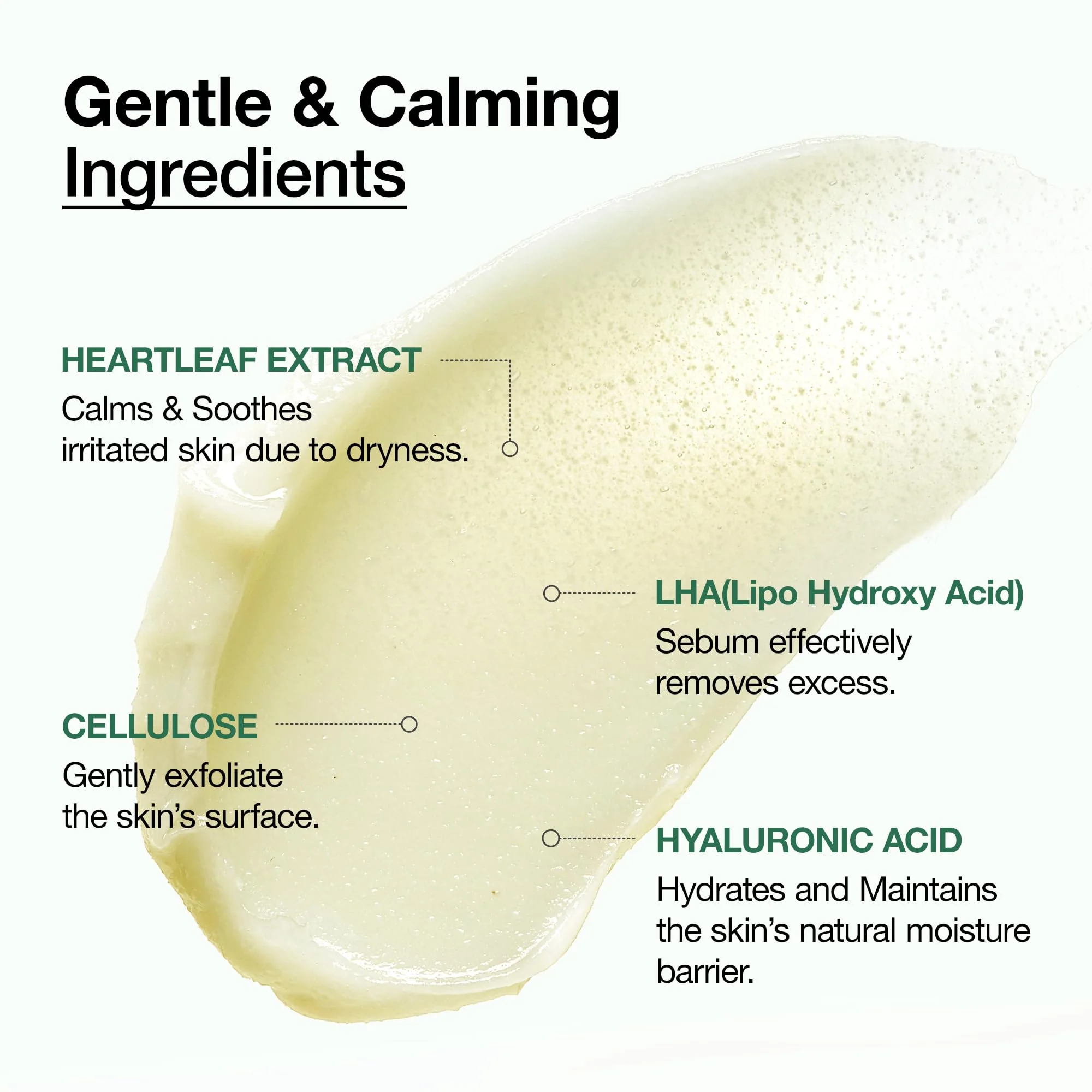 ANUA Heartleaf LHA Moisture Peeling Gel, Gentle Exfoliation, Hydrating Facial Peel, Pore Care, Dead Skin Removal, Natural Cellulose for Soothing, Vegan, Korean Skin Care (120ml/4.05 fl.oz.) - Image 7