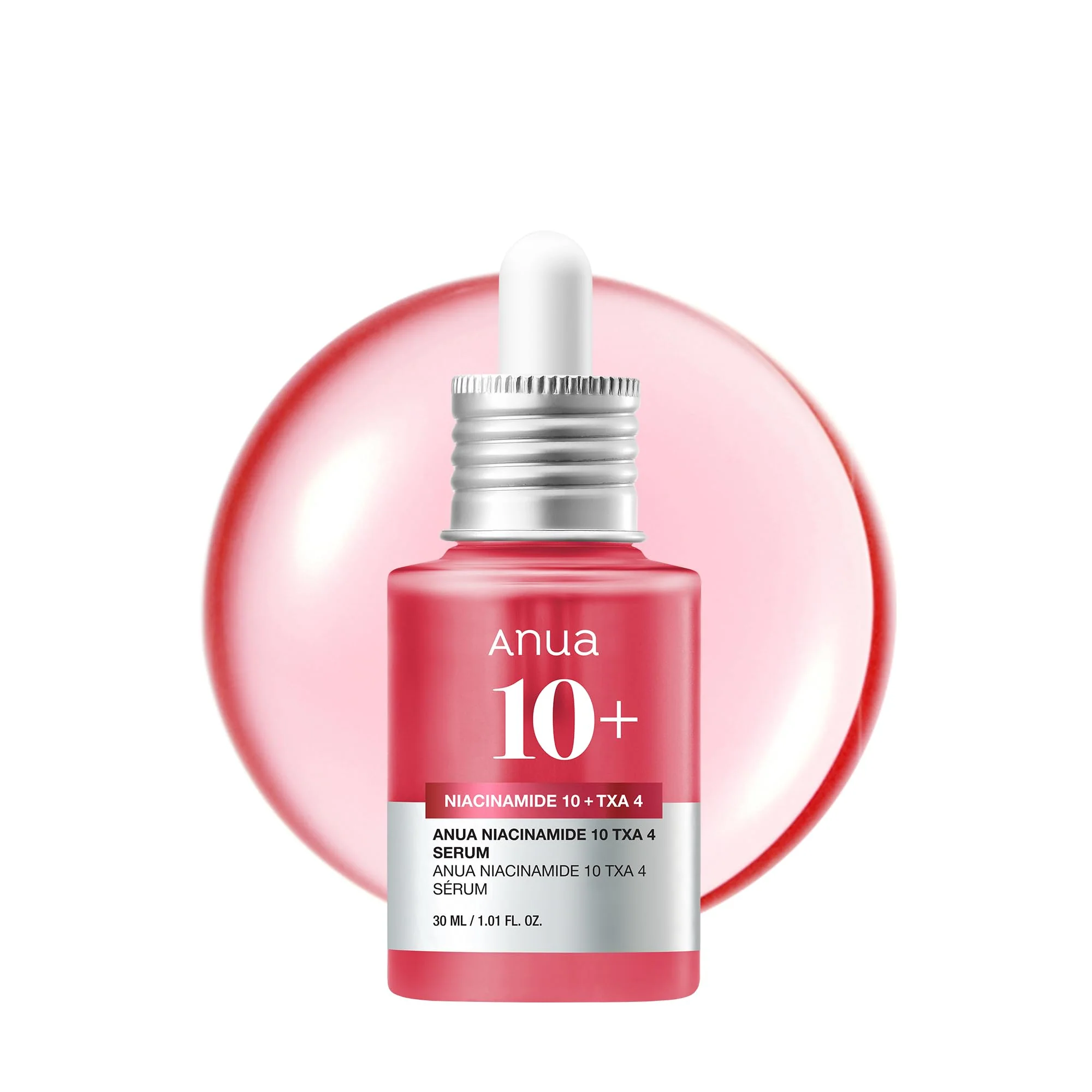 Anua Niacinamide 10 + TXA 4 Serum, Dark Spot Care, Hyaluronic Acid, Tranexamic Acid, Lightweight & Hydrating All-in-One Daily Facial Serum for Glass Skin, Korean Skincare, 1.01 fl.oz - Image 2