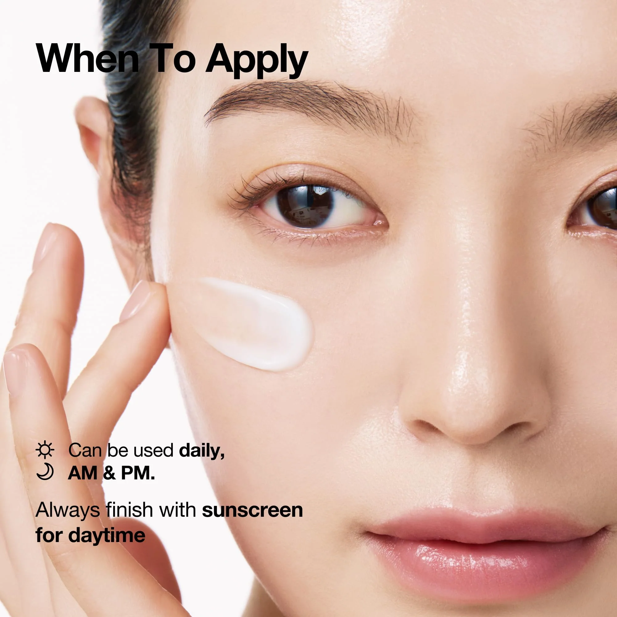 ANUA PDRN Hyaluronic Acid 100 Moisturizing Cream, Lightweight, Non-Greasy Hydrating Face Moisturizer with Salmon DNA for Glass Skin, Korean Skincare (2.02 fl oz) - Image 3