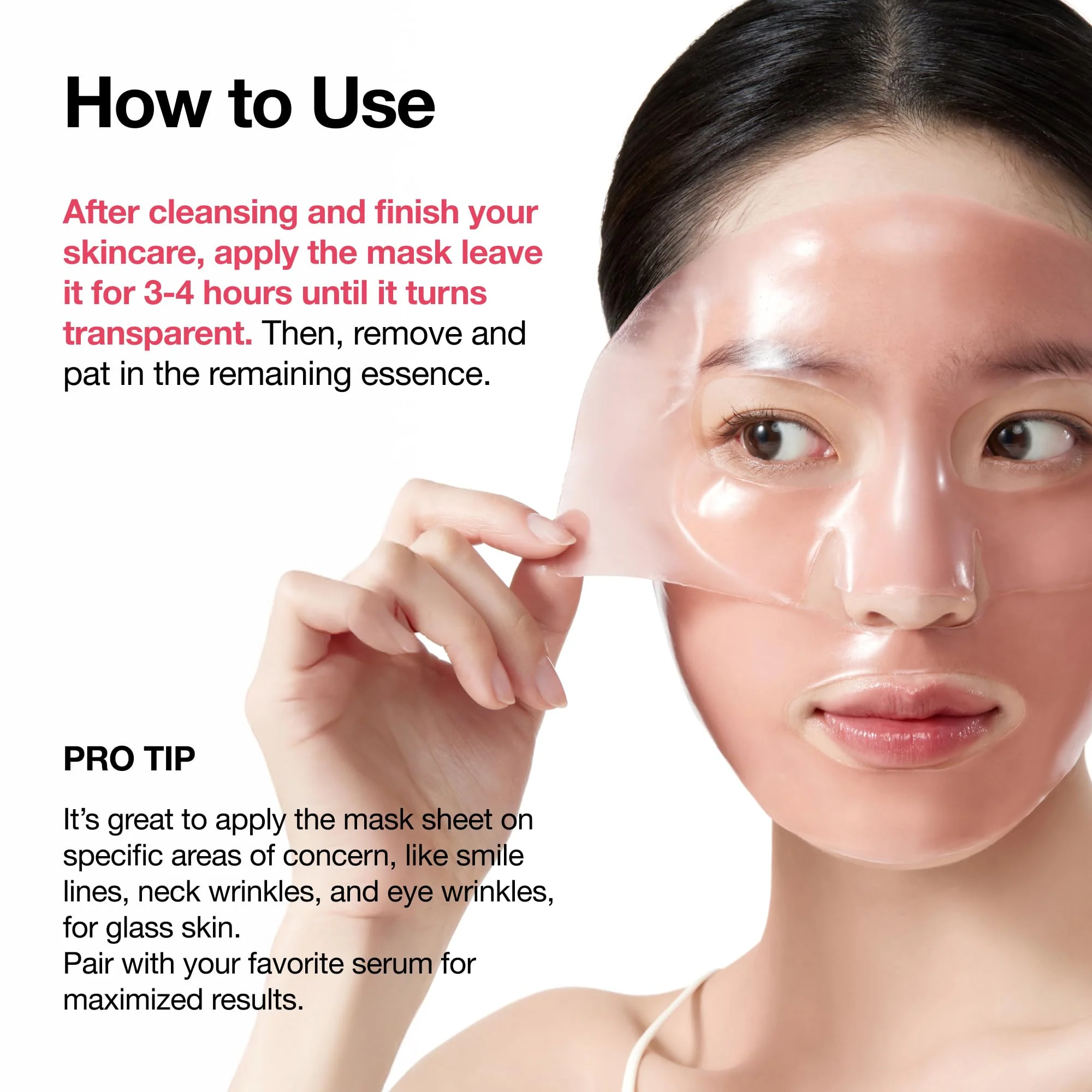 ANUA Peach 70 Niacin Brightening Collagen Mask, Overnight Face Mask for Glass Skin, Niacinamide, Collagen Facial Mask, Glow up with Hydration, Natural Color, Korean Skin Care (38g, 4ea) - Image 4