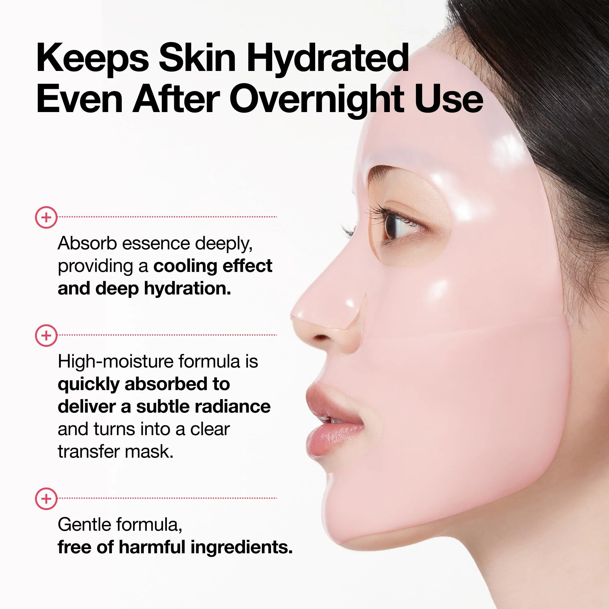 ANUA Peach 70 Niacin Brightening Collagen Mask, Overnight Face Mask for Glass Skin, Niacinamide, Collagen Facial Mask, Glow up with Hydration, Natural Color, Korean Skin Care (38g, 4ea) - Image 5