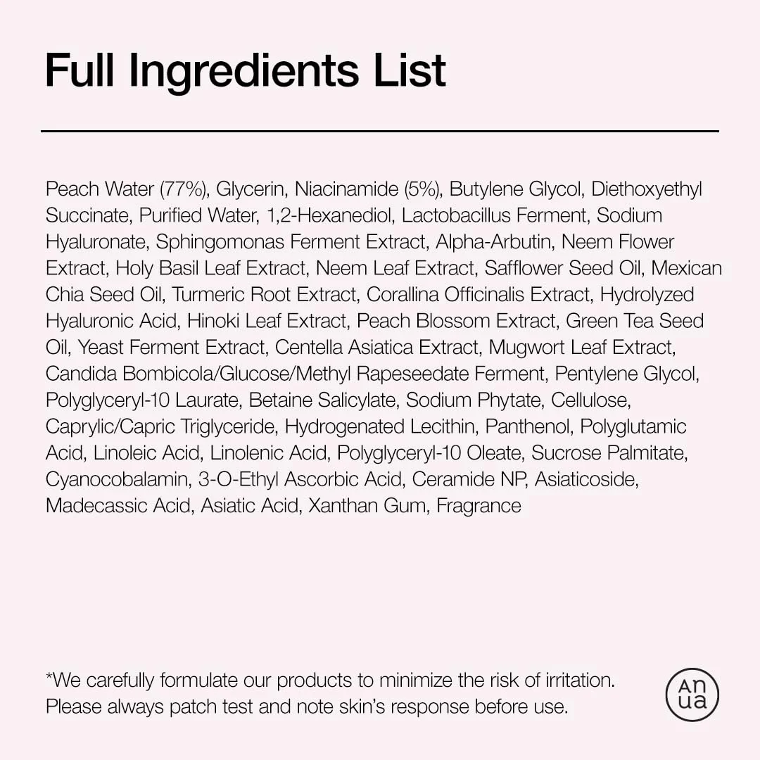 Anua Peach 70 Niacinamide Serum, Daily Glow Serum For Face, Skin Tone & Dullness Care with Vitamin B12, Lightweight, Hydrating For Glass Skin Effect, Korean Skin Care, 1.01 fl.oz - Image 14
