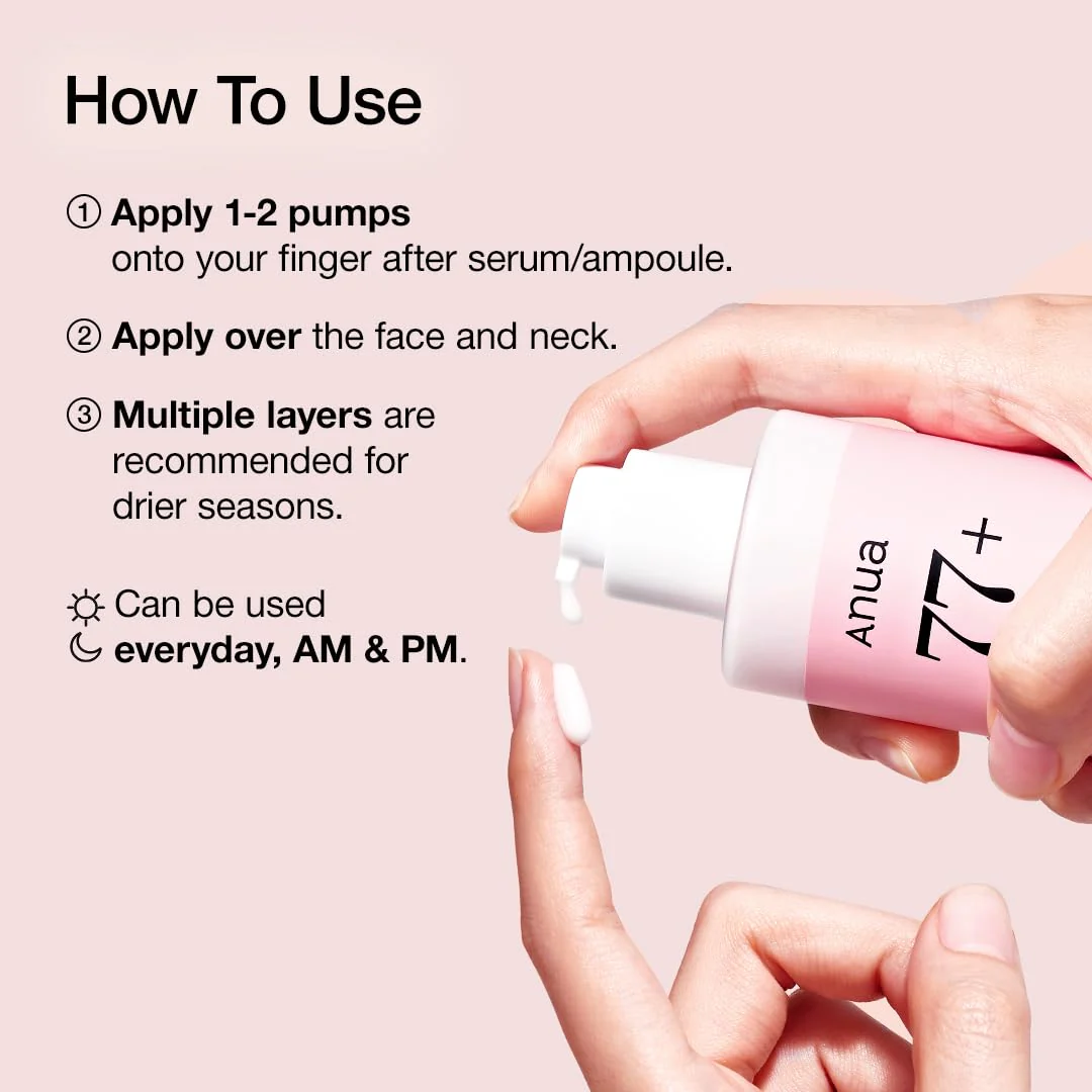 ANUA Peach Niacin Conditioning Lotion, Face Moisturizer with Vitamin B12, Ceramide, Panthenol, Hyaluronic Acid, Lightweight, Korean Skin Care for Glass Skin (150ml, 5.07 fl.oz.) - Image 4