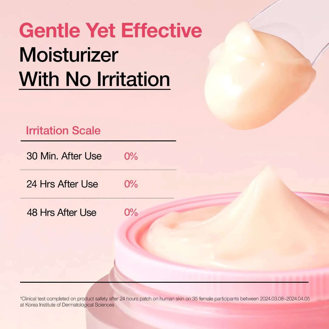 Anua Peach Niacinamide Cream, Face Moisturizer for Dry Skin with Vitamin B12, Collagen, Ceramide, Panthenol, Korean Skin Care for Glass Skin (50ml, 1.69 fl.oz.) - Image 5