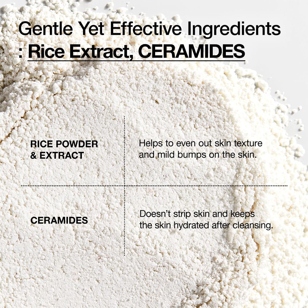 ANUA Rice Enzyme Brightening Cleansing Powder, Exfoliating Powder-to-Foam Cleanser, Smooth Texture & Clarity, Hydrating & Gentle Formula, Korean Skincare,1.41 fl.oz - Image 6