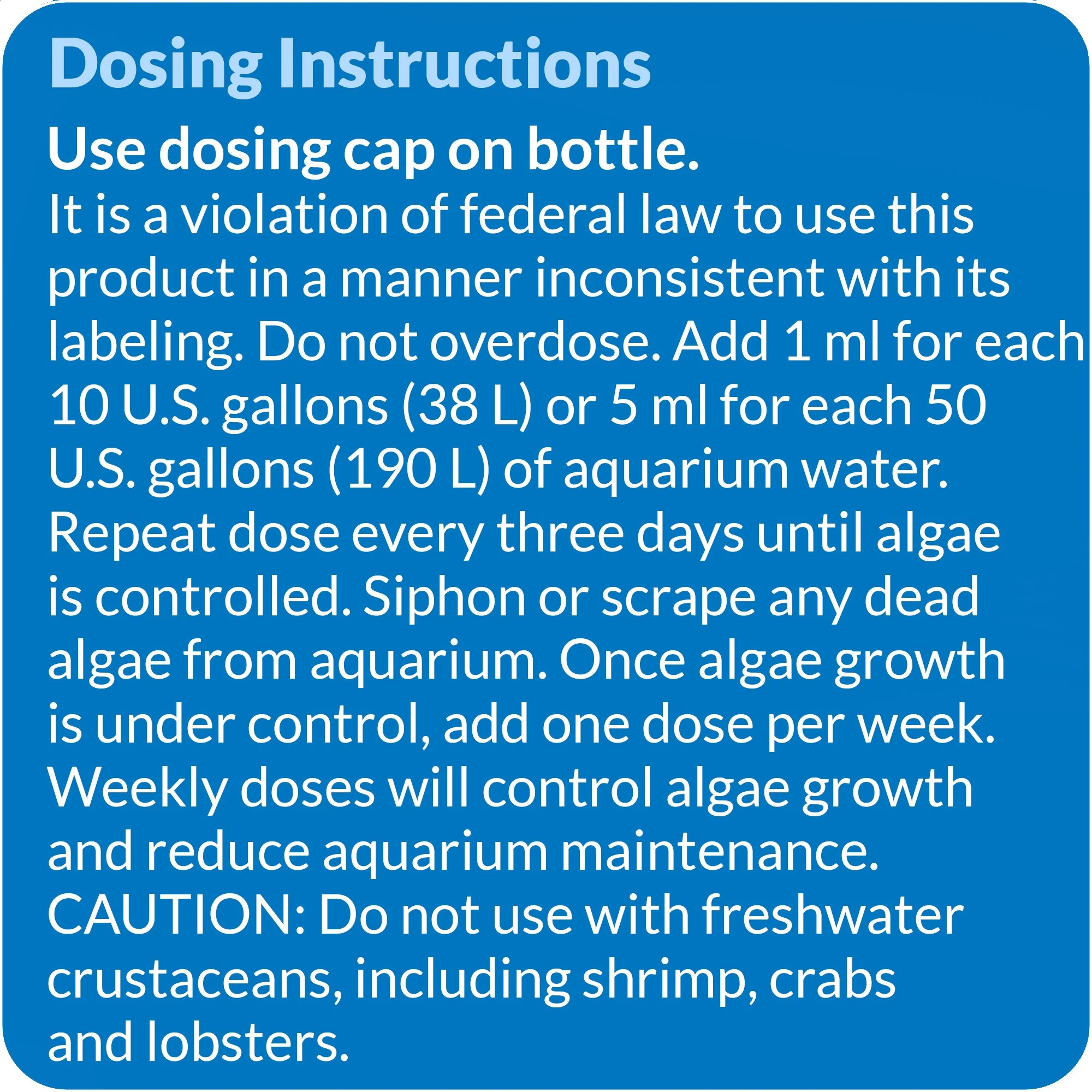 API ALGAEFIX Algae Control 16-Ounce Bottle - Image 3