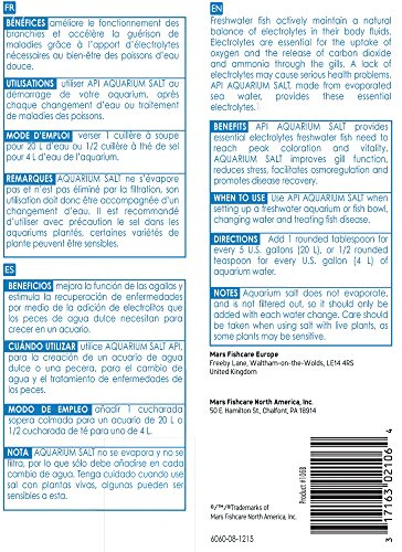 API AQUARIUM SALT Freshwater Aquarium Salt 36-Ounce Box - Image 7