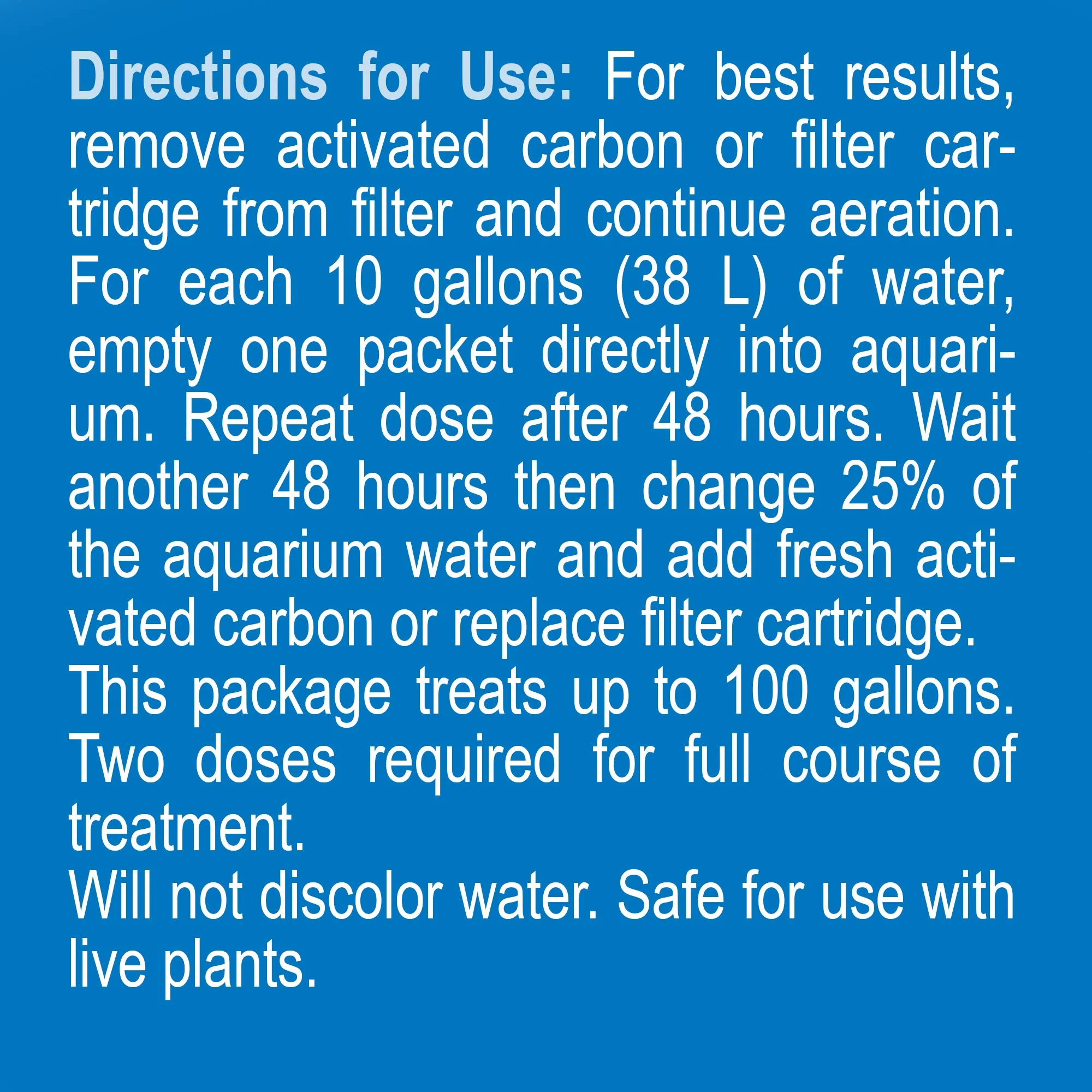 API GENERAL CURE Freshwater and Saltwater Fish Powder Medication 10-Count Box - Image 3