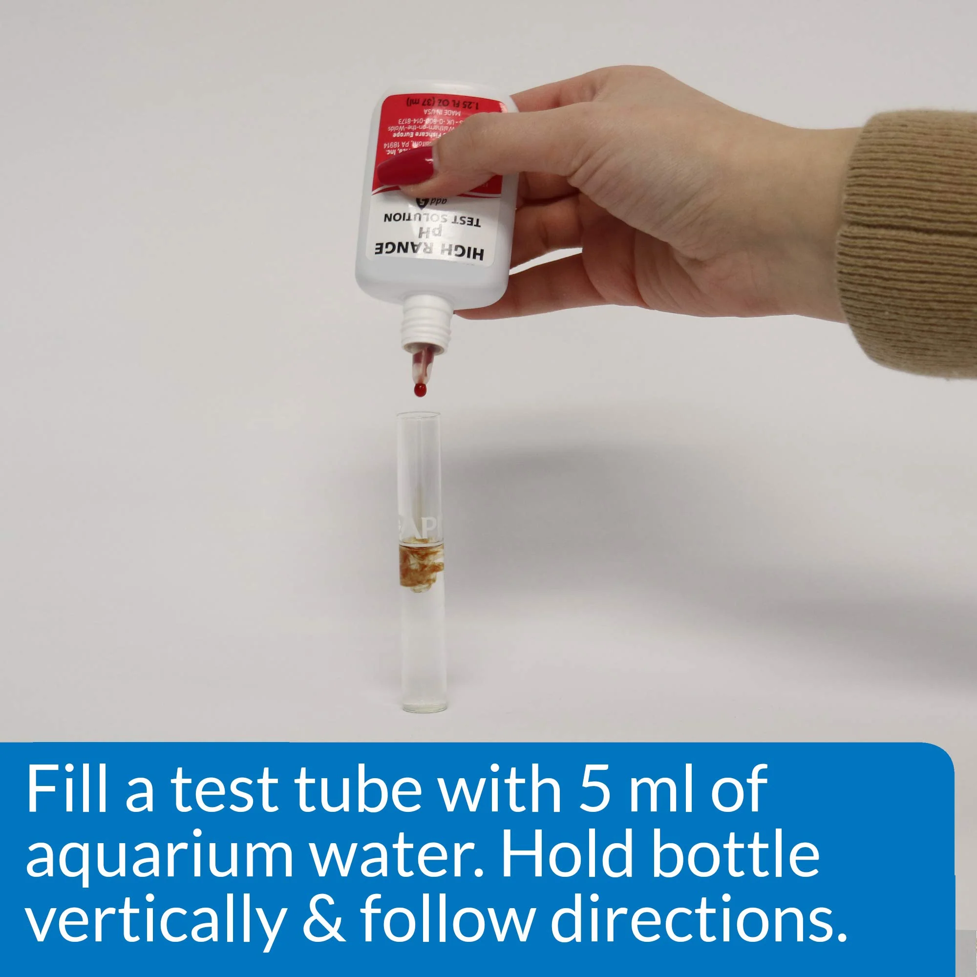 API HIGH RANGE PH TEST KIT 160-Test Freshwater and Saltwater Aquarium Water Test Kit - Image 5