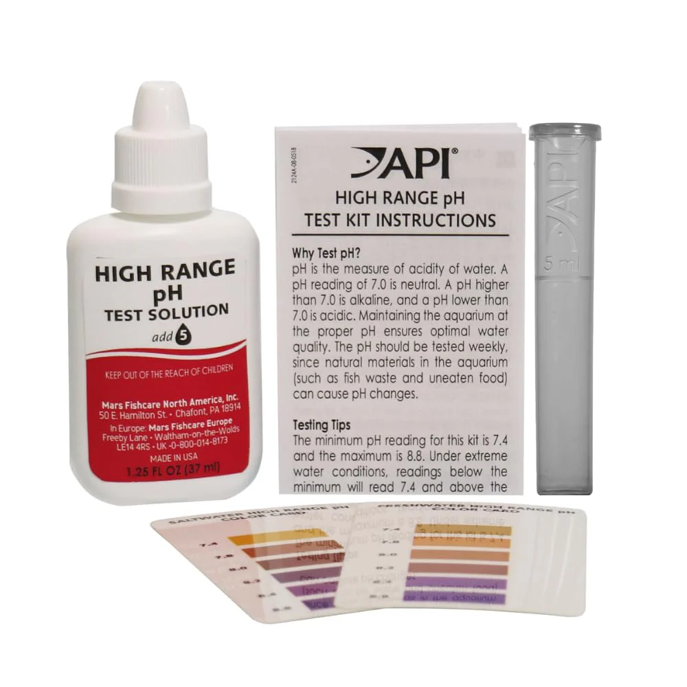 API HIGH RANGE PH TEST KIT 160-Test Freshwater and Saltwater Aquarium Water Test Kit - Image 6