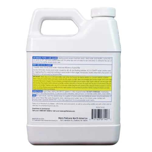 API POND ACCU-CLEAR Pond Water Clarifier 32-Ounce Bottle - Image 9