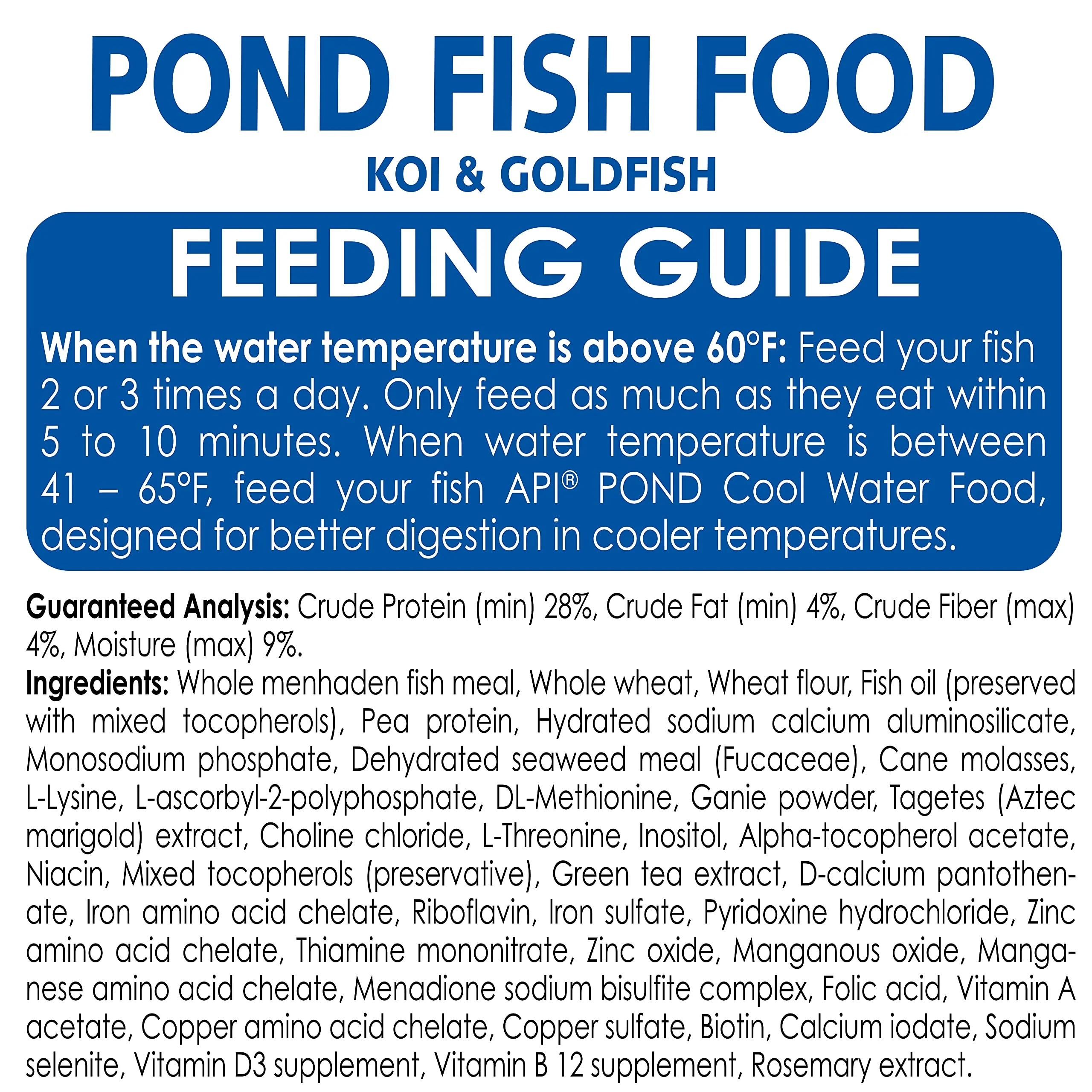 API POND FISH FOOD Pond Fish Food 2.68-Pound Bag - Image 3
