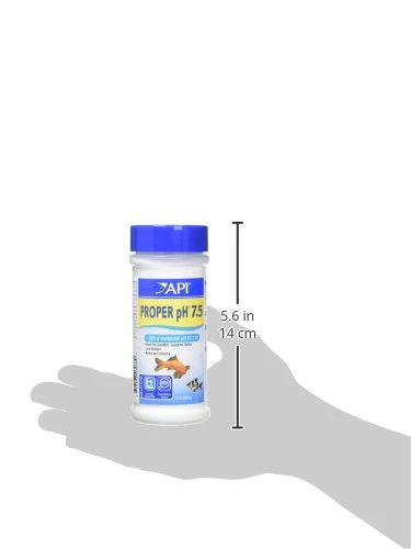 API Proper pH 7.5 Freshwater Aquarium Water pH Stabilizer 9.2-Ounce Container, Proper PH 7.5 PWDR JAR-Small, Whites & Tans, 260 Grams - Image 2
