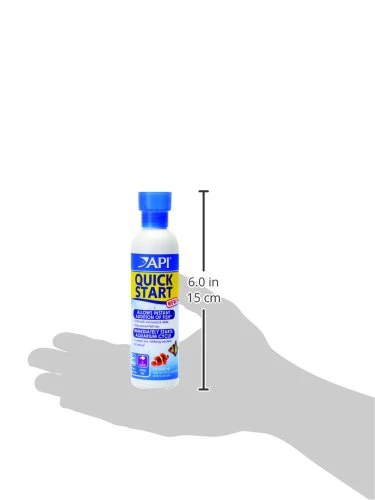 API QUICK START Freshwater and Saltwater Aquarium Nitrifying Bacteria 4-Ounce Bottle - Image 2