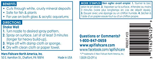 API SAFE & EASY Aquarium Cleaner Spray 8-Ounce Bottle - Image 6