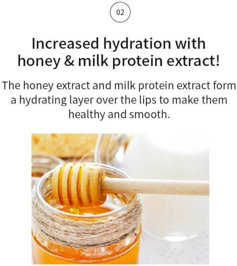 A'PIEU Honey & Milk Lip Oil I Korean Lip Oil, Long-Lasting Moisture, Nourishing Extracts, Smooth Finish, Lightweight - Image 3