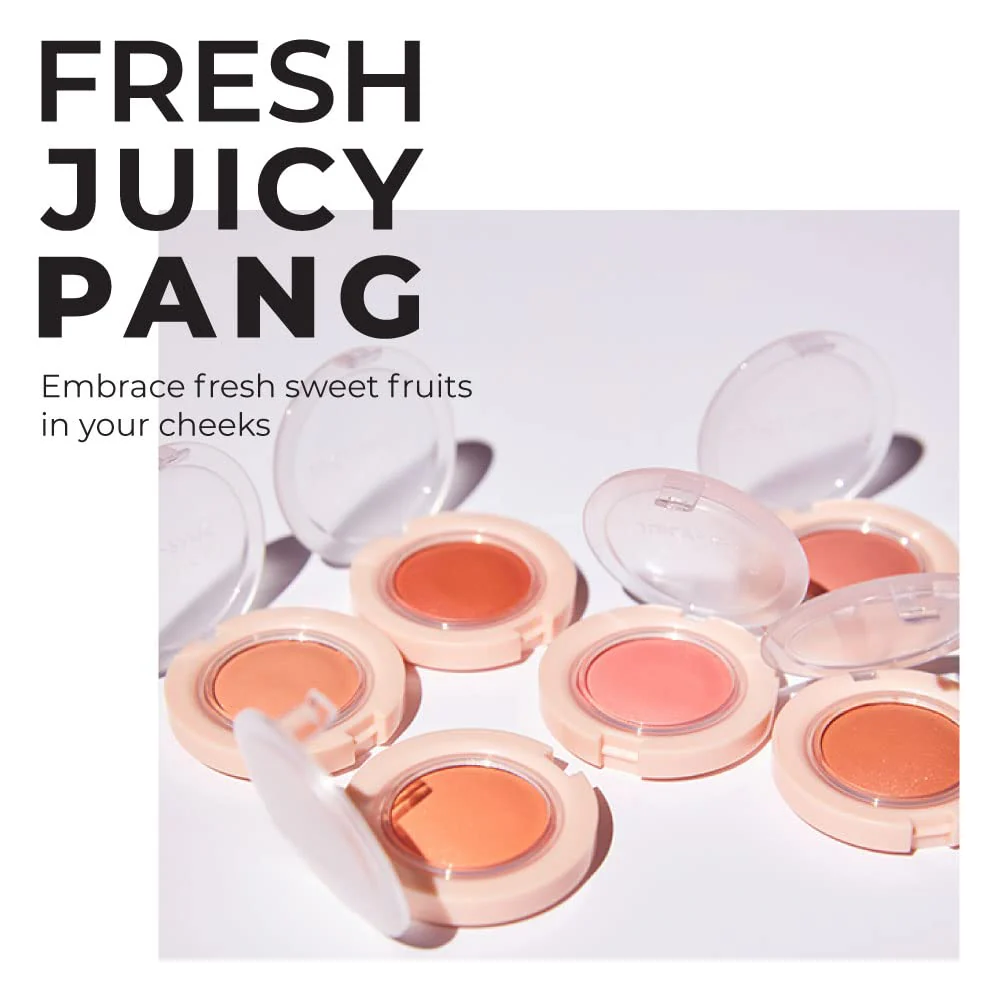 A'PIEU Juicy-Pang Jelly Blusher [BE02] – Soft Touch Blush for Cheek with Combined Cream & Powder Texture for Natural Dewy-Finish, No Fall-Out. 0.17 oz - Image 7
