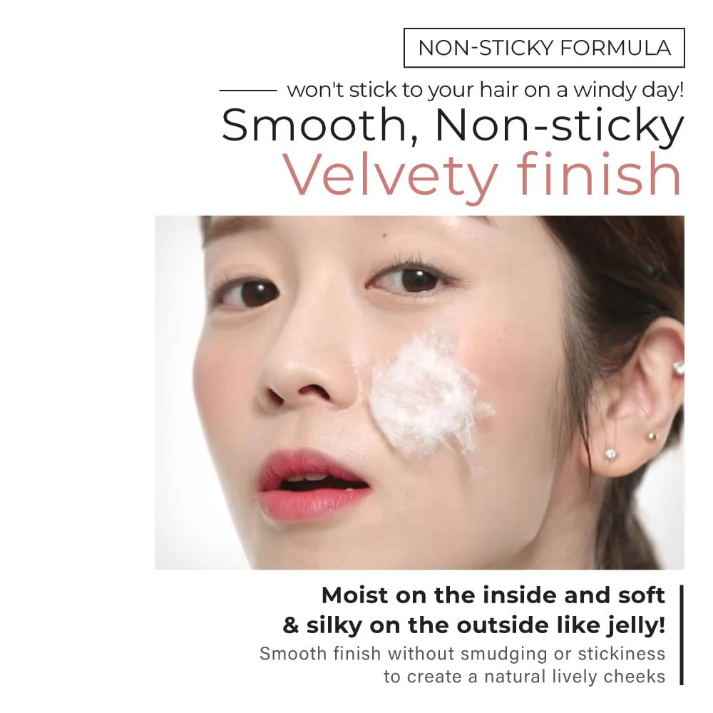 A'PIEU Juicy-Pang Jelly Blusher [RD01] – Soft Touch Blush for Cheek with Combined Cream & Powder Texture for Natural Dewy-Finish, No Fall-Out. 0.17 oz - Image 4