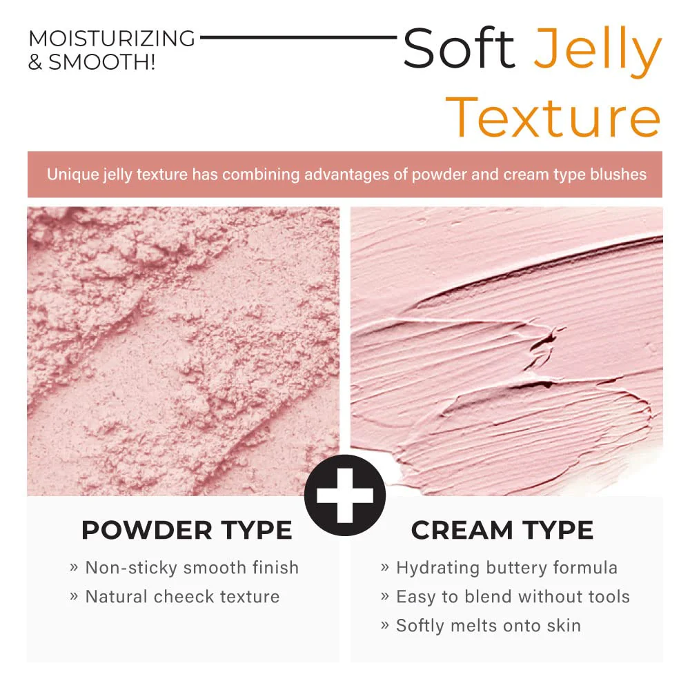 A'PIEU Juicy-Pang Jelly Blusher [RD01] – Soft Touch Blush for Cheek with Combined Cream & Powder Texture for Natural Dewy-Finish, No Fall-Out. 0.17 oz - Image 5