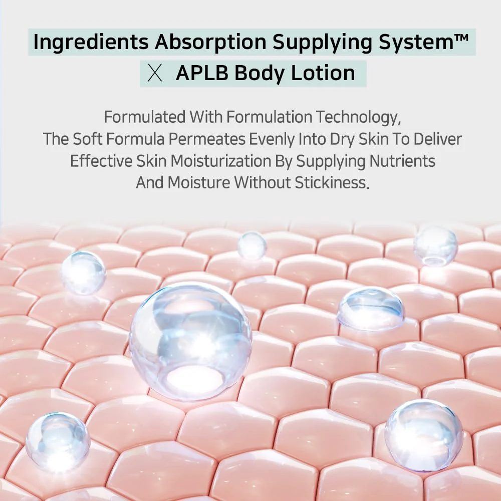APLB Glutathione Niacinamide Body Lotion | LIPO GLUTA NIAC CEN™ 12.5% 10.14 FL.OZ/Korean Skincare, Long lasting hydration, Revitalize for gentle and improve skin texture - Image 6