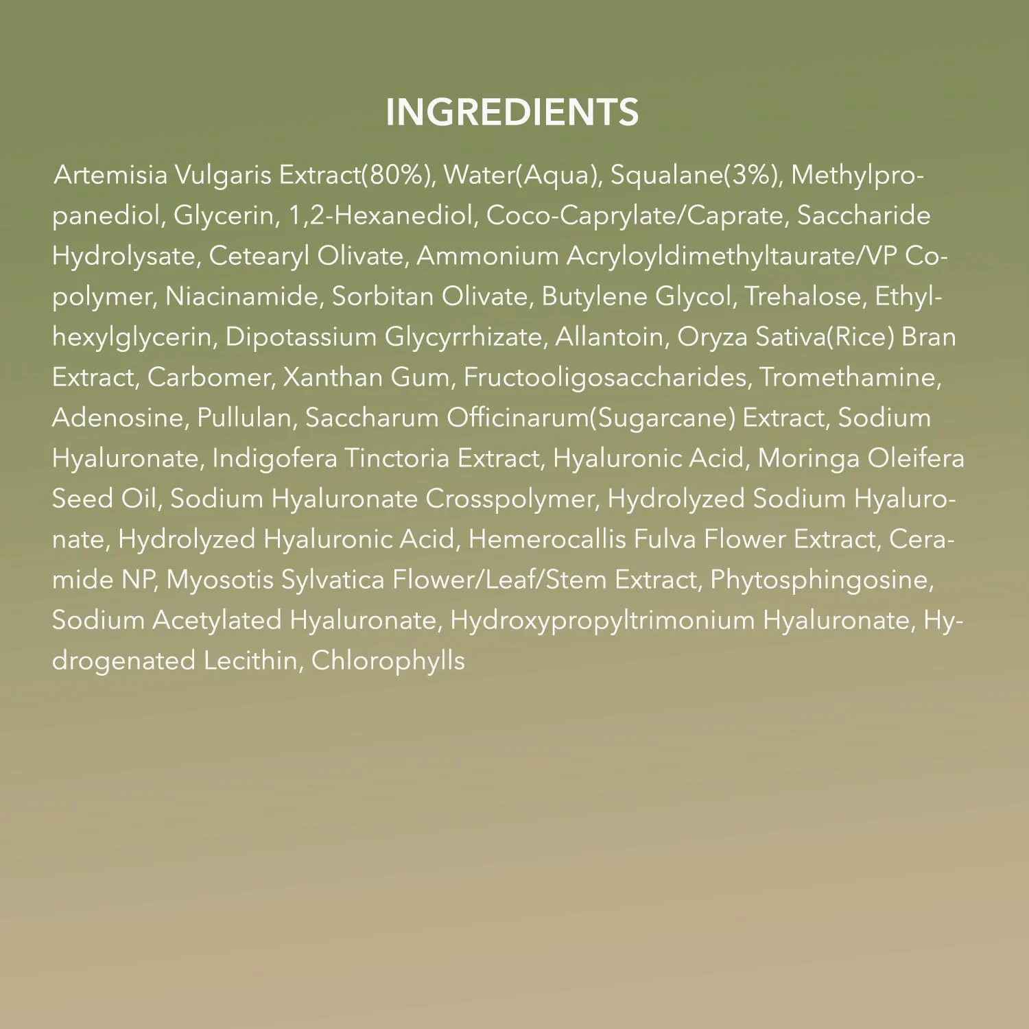 APRILSKIN Artemisia Squalane Hydra Gel Cream | Dry, Sensitive, Acne-Prone Skin | Vegan, Cruelty Free, Low pH, Soothing & Firming up | 50 ml | No sulfates and Artificial Fragrance - Image 2
