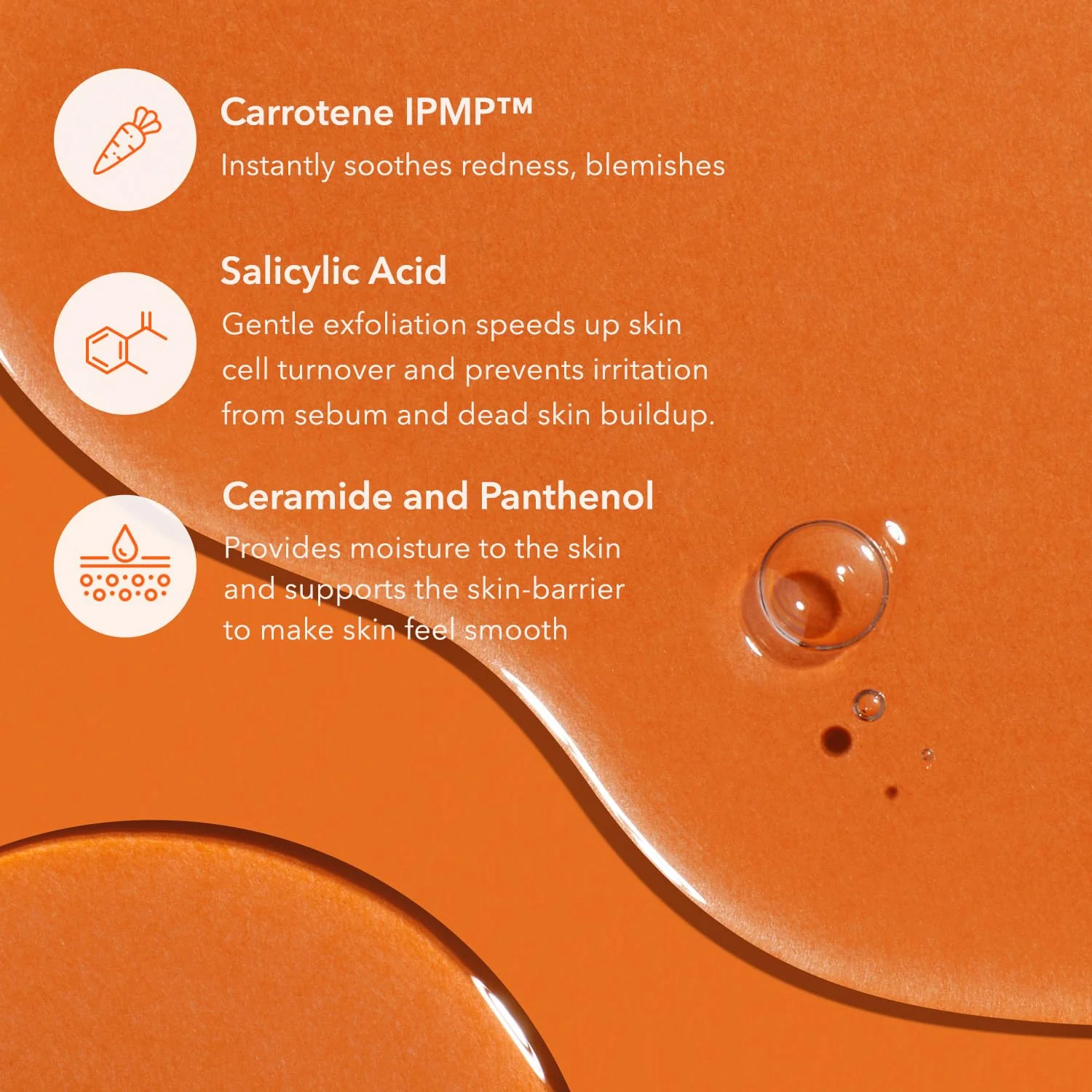 APRILSKIN Carrotene IPMP™ Exfoliating Body Wash | Salicylic Acid Body Wash Improve Rough & Bumpy Skin, Body Acne, Keratosis Pilaris with Niacinamide & Ceramides | Vegan & Cruelty-free | 10.14 fl.oz - Image 4