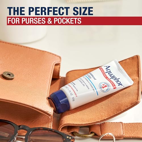 Aquaphor Healing Ointment Advanced Therapy Skin Protectant Skin Care Set, Body Moisturizer for Dry Skin, Minor Cuts and Burns, Dry Cuticles, Cracked Heels, Hands and Lips, 14 Oz Jar + 1.75 Oz Tube - Image 8