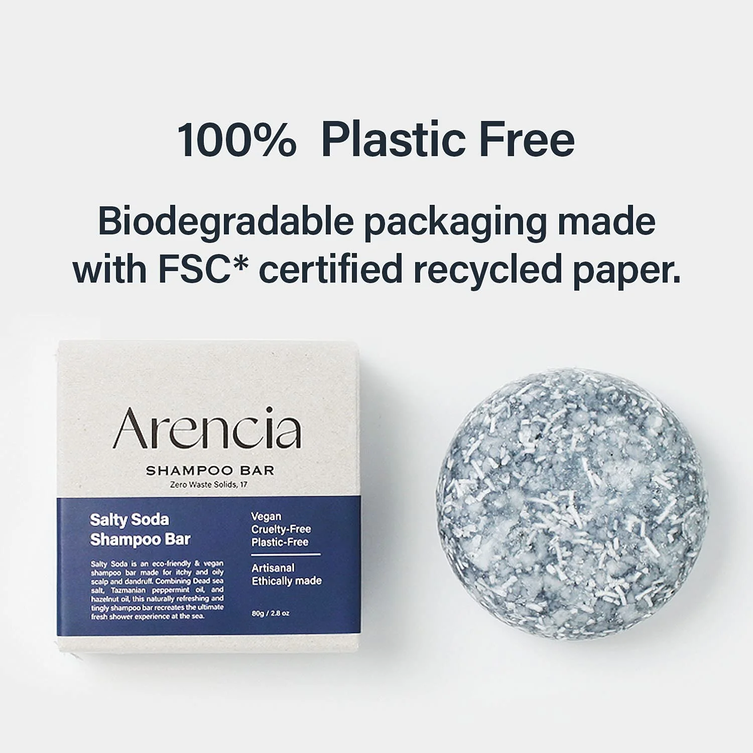 ARENCIA Salty Soda Shampoo Bar - Image 4