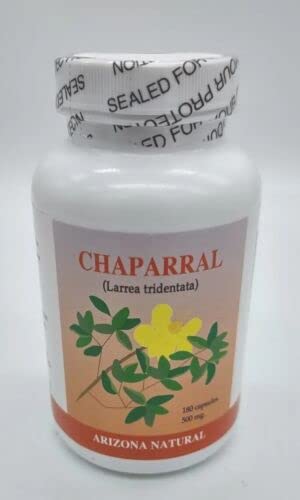 Arizona Natural Chaparral (Larrea tridentata), 500 mg, 180 Capsules - Image 6