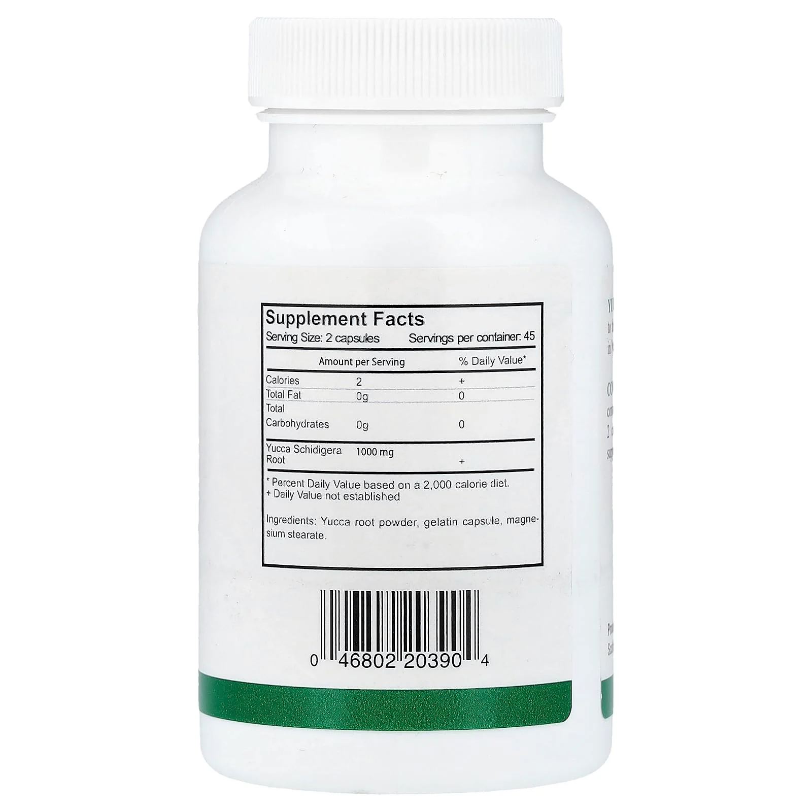 Arizona Natural Yucca Root, 90 Capsules (500 mg per Capsule) - Image 3
