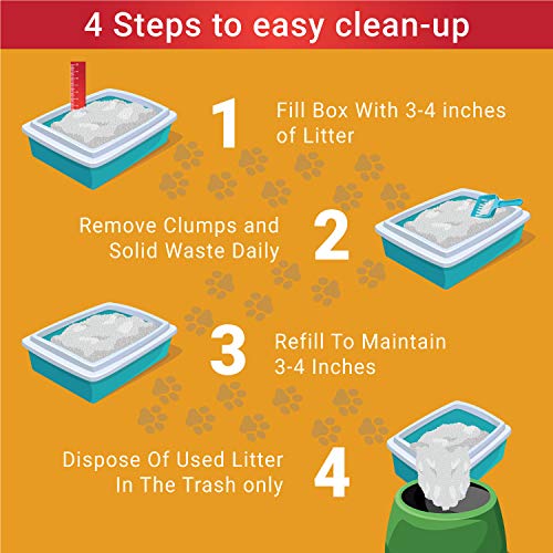 Arm & Hammer MultiCat Clumping Litter, Scented 20lb Box - Image 4