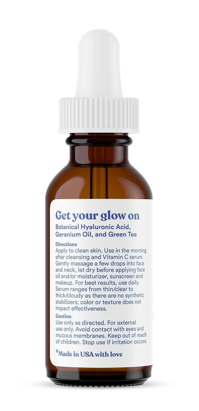 ASUTRA Hyaluronic Acid Serum for Face, 1 fl oz (Pack of 2)- Vitamin C & E, Aloe, Green Tea, Geranium & Jojoba Oil, Plumping Face Serum, Hydrating Facial Skin Care - Image 7