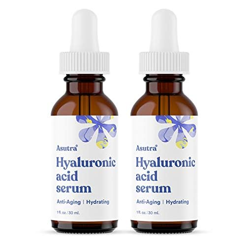 ASUTRA Hyaluronic Acid Serum for Face, 1 fl oz (Pack of 2)- Vitamin C & E, Aloe, Green Tea, Geranium & Jojoba Oil, Plumping Face Serum, Hydrating Facial Skin Care - Image 8