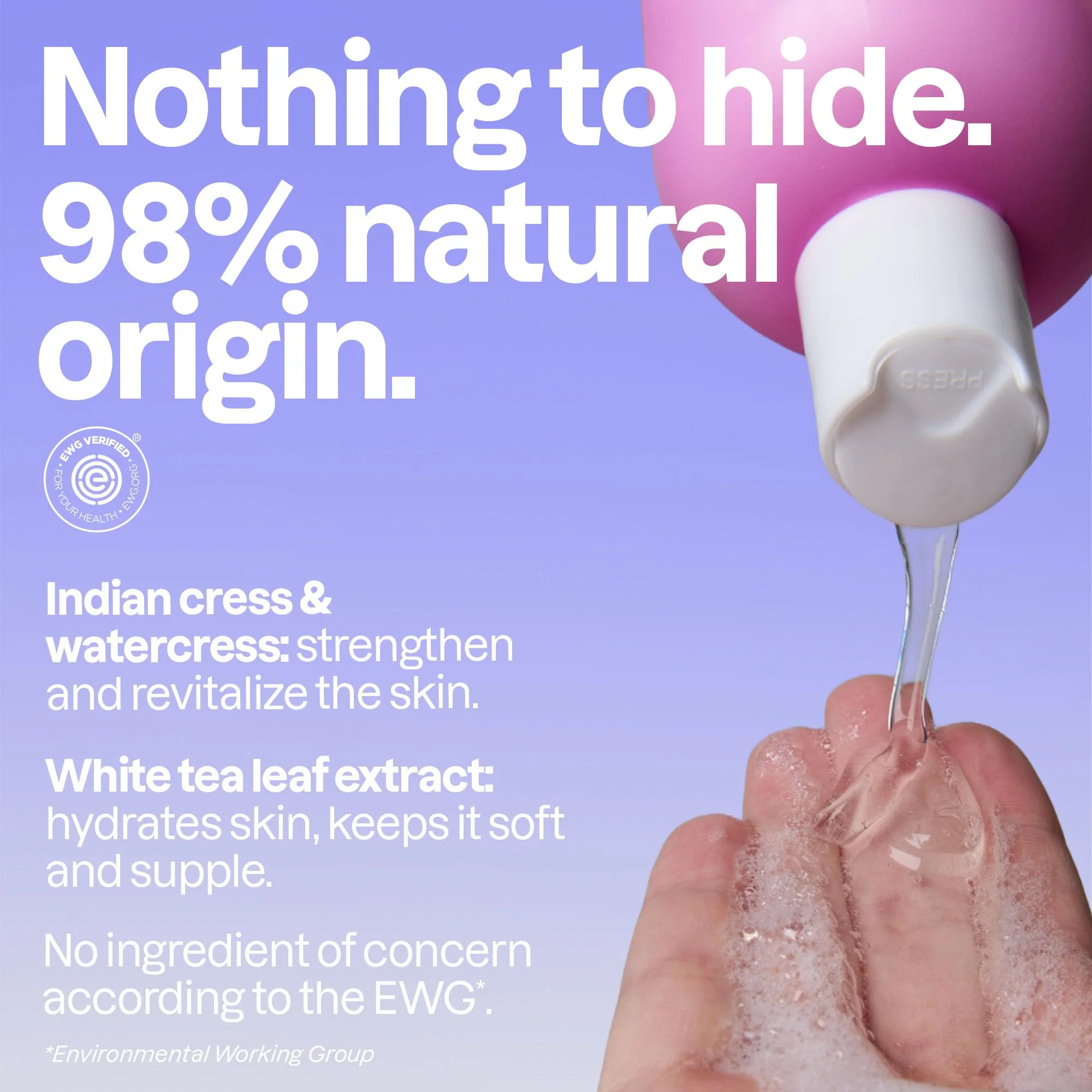 ATTITUDE Body Wash, EWG Verified Shower Gel, Dermatologically Tested, Plant and Mineral-Based, Vegan Personal Care Products, Coconut & Wild Berries Scent, 16 Fl Oz - Image 7