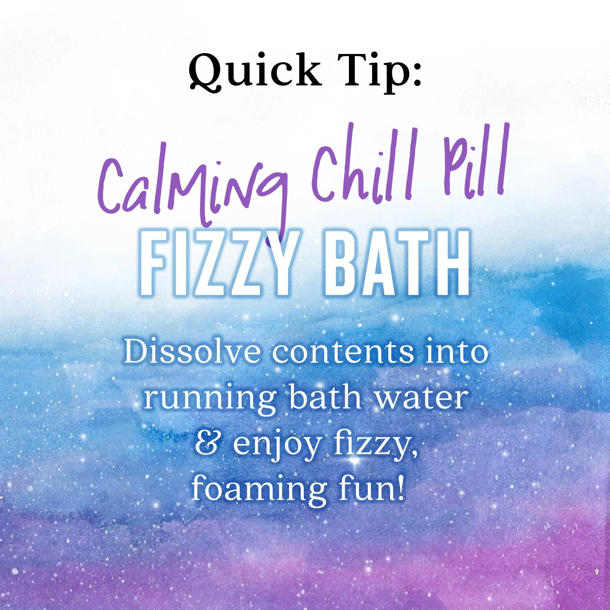 Aura Cacia Calming Chill Pill Fizzy Bath 2.5oz - Image 5