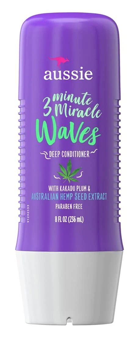 Aussie 3 Minute Miracle Waves Deep Conditioner 8 Ounce (236ml) - Image 2