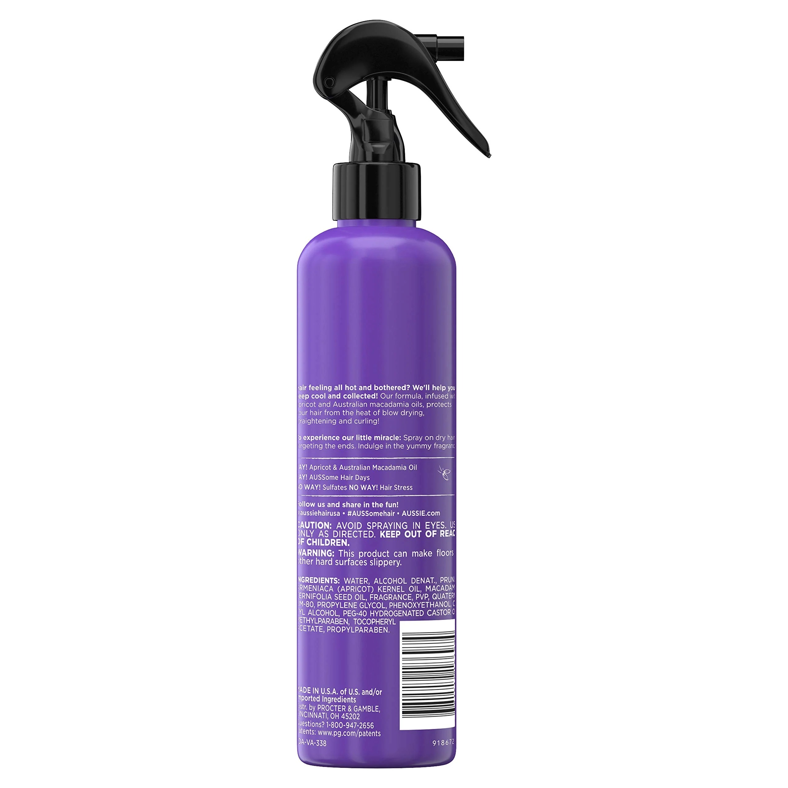 Aussie Total Miracle Heat Protecting Spray 8.5 Ounce (252ml) - Image 4