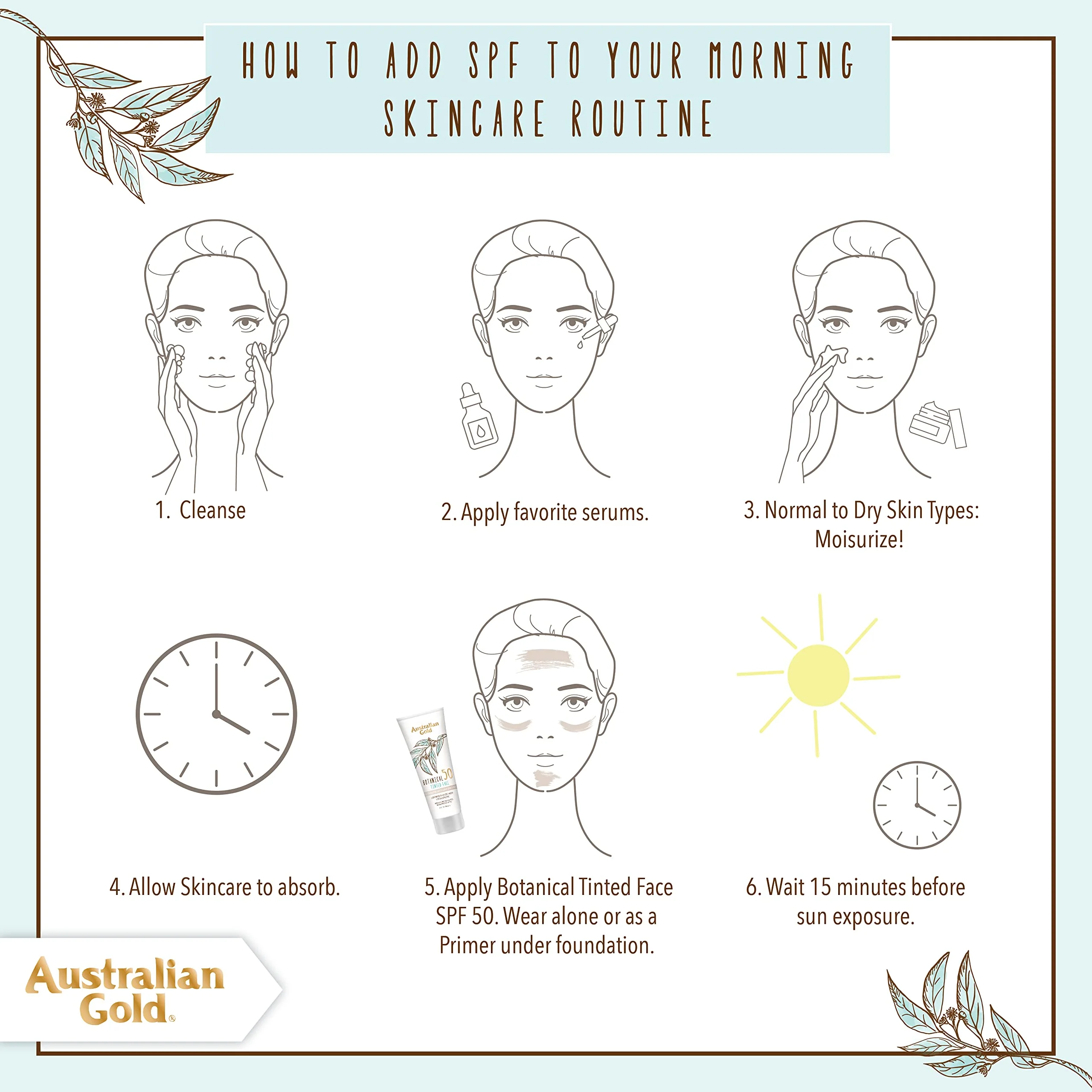 Australian Gold Botanical SPF 50 Tinted Face Sunscreen, Non-Chemical BB Cream, Water-Resistant, Matte Finish, Sensitive Skin, 3 FL Oz - Image 5